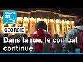 Géorgie: le combat contre la loi sur "l'influence étrangère" continue dans la rue • FRANCE 24