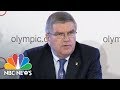 IOC HOLDING - IOC Bans Russia From 2018 Winter Olympics | NBC News