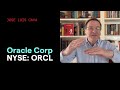 ORACLE CORP. - Jose Luis Cava | Oracle Corp NYSE: ORCL | Las joyas de la inversión semanal