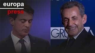 Sarkozy y Manuel Valls se centran en las elecciones francesas tras el 9J