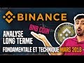 Binance Coin (BNB) : Analyse long terme (fondamentale et technique) MARS 2018