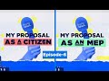 ¿Qué haría si yo fuera eurodiputado... respecto a la representación ciudadana?