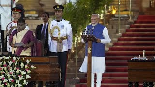 India: il premier Narendra Modi presta giuramento per il terzo mandato
