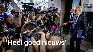 Leiders PVV, VVD, NSC en BBB reageren op akkoord