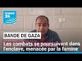 "Toute la bande de Gaza dépend de l'aide alimentaire", explique Rami Abou Jamous, journaliste à Gaza