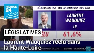 Laurent Wauquiez élu député dans la Haute-Loire • FRANCE 24