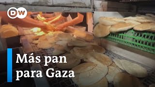 Una panadería reabre sus puertas en Gaza, que está al borde de la hambruna