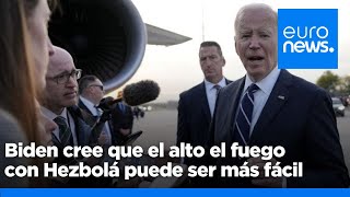 Biden afirma que el alto el fuego entre Israel y Hezbolá puede ser más fácil de alcanzar que un a…