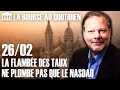 NASDAQ100 INDEX - Bourse au Quotidien - La flambée des taux ne plombe pas que le Nasdaq