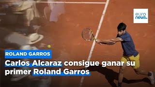 S&U PLC [CBOE] Carlos Alcaraz consigue ganar su primer Roland Garros