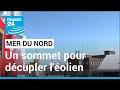 Neuf pays d'Europe réunis en Belgique pour décupler l'éolien en mer du Nord • FRANCE 24