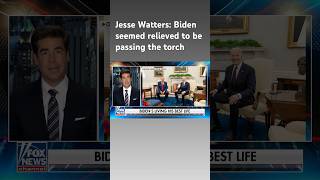 JOE Jesse Watters: Since Kamala lost, we&#39;ve never seen Joe happier #shorts