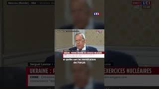 🗣️ Emmanuel Macron inspire la &quot;russophobie des cavernes&quot; selon Sergueï Lavrov