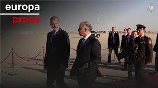 S&U PLC [CBOE] El Rey Felipe VI es recibido por el príncipe Faisal bin Hussein a su llegada a Jordania