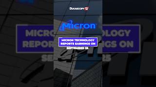 MICRON TECHNOLOGY INC. Micron Technology is set to report its quarterly earnings #trading  #stocks