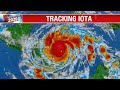Live: Tracking Hurricane Iota