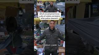 What’s left of UCLA encampment