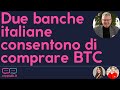 Bitcoin: due banche italiane consentono già di acquistarli direttamente
