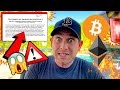 BITCOIN & ETHEREUM BREAKING NEWS!!!! WARNING: MOST PEOPLE WILL F@&% UP!!! [DON’T BE FOOLED]