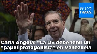 La UE debe tenir un &quot;papel protagonista&quot; en Venezuela, defiende una periodista opositora