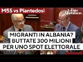 Migranti in Albania, M5S vs Piantedosi: "Perché buttate via 300 milioni di euro? Spot elettorale"