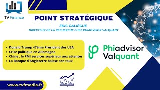 Phiadvisor Valquant, Éric Galiègue : « Donald Trump, Allemagne, Chine, BoE »