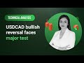 Technical Analysis: 11/08/2023 - USDCAD bullish reversal faces major test