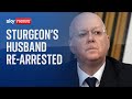 Former SNP chief executive Peter Murrell re-arrested
