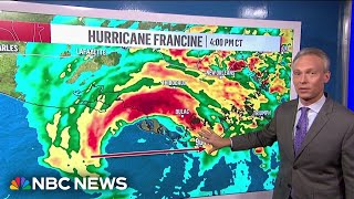 Hurricane Francine upgraded to Category 2