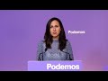 Podemos dice que estará en Sumar pero reclama que no se vete a Montero