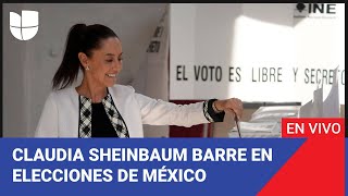 Edicion Digital: Claudia Sheinbaum barre en las elecciones generales de México.