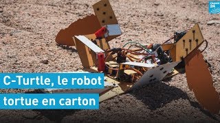 ROBOT, S.A. C-Turtle, le robot tortue en carton qui doit un jour explorer Mars