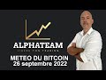 La Météo Bitcoin FR - Lundi 26 septembre 2022 - Analyse Crypto Fanta