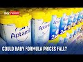 DANONE - Supermarket baby formula prices could fall as manufacture Danone lowers cost