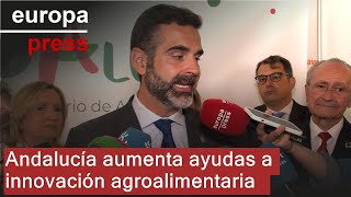 Junta de Andalucía amplía hasta los 25 millones las ayudas a la innovación agroalimentar