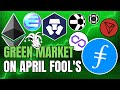 GREEN CRYPTO MARKET on APRIL FOOLS + Filecoin, Tron and Altcoins EXPLODE 🚀