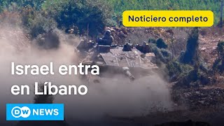 🔴 DW Noticias 30 de septiembre: Israel lanza &quot;limitada&quot; incursión en Líbano [Noticiero completo]