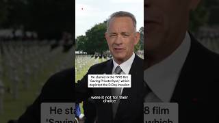 Tom Hanks pays tribute to veterans at D-Day commemorations