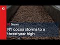 New York cocoa storms to a 3-year high 🍫