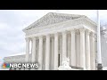 Supreme Court hears arguments over Trump's presidential immunity claim