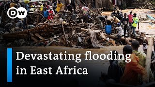 Dozens killed across flood-hit East Africa | DW News
