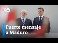 Lula y Macron suben el tono ante Venezuela por exclusión de opositora en comicios