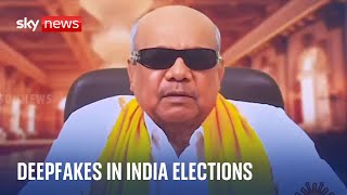 Deepfakes and influencers: The digital election in India