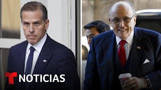 Avanza juicio contra Hunter Biden y revelan foto de Giuliani en Arizona | Noticias Telemundo