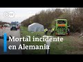 Fallecidos por un accidente de autobús en Leipzig