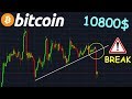 BITCOIN 10800$ GROSSE CHUTE QUI FAIT PEUR !? btc analyse technique crypto monnaie