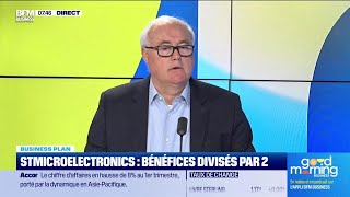 STMICROELECTRONICS Jean-Marc Chéry (STMicroelectronics) : STMicroelectronics, bénéfices divisés par deux