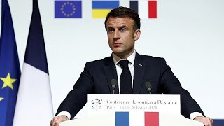Macron señala que &quot;no se descarta&quot; el envío de tropas occidentales a Ucrania en un futuro