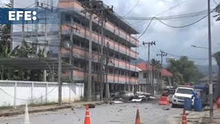 Al menos un muerto y 18 heridos por explosión frente a un piso policial en sur de Tailandia