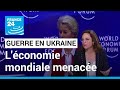 Forum économique mondial de Davos : l'économie menacée par la guerre en Ukraine • FRANCE 24